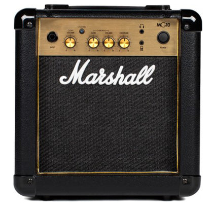 Marshall MG10G 10 Watt 6.5" Combo Amplifier Electric Guitar Amp Gold Series (MG10 MG 10)