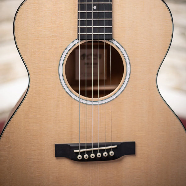 Martin 000Jr-10 Auditorium Spruce Top Sapele Back and Side Acoustic Guitar with Soft Gig Bag (000JR 10)