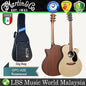 Martin GPC-X2E Grand Performance Cutaway Sitka Spruce Top Acoustic Electric Guitar With Gig Bag - Rosewood (GPCX2E GPC X2E)