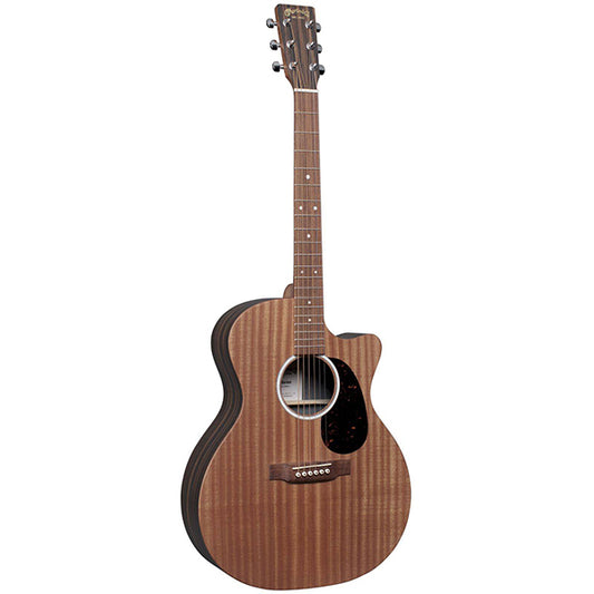 Martin GPC-X2E Grand Performance Cutaway Sitka Spruce Top  Acoustic Electric Guitar With Gig Bag - Natural Macassar (GPCX2E GPC X2E)