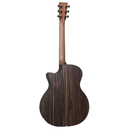 Martin GPC-X2E Grand Performance Cutaway Sitka Spruce Top  Acoustic Electric Guitar With Gig Bag - Natural Macassar (GPCX2E GPC X2E)