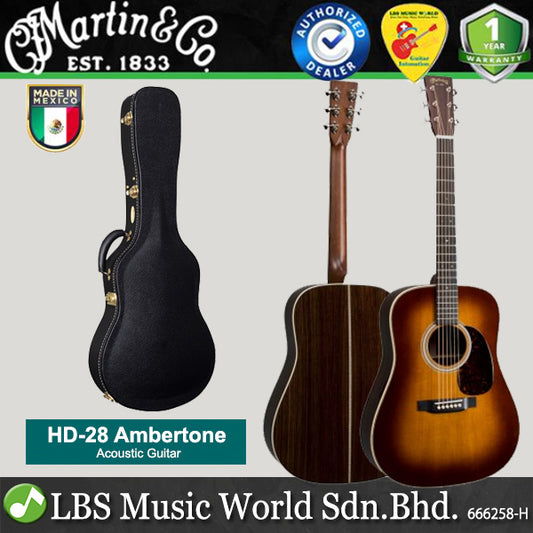 Martin HD-28 Ambertone Spruce Top Acoustic Guitar (HD28 HD 28)