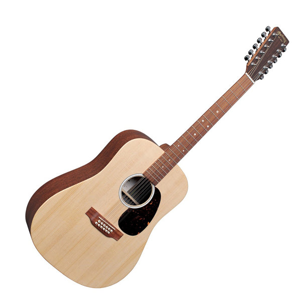 Martin D-X2E 12 String Brazilian Dreadnought Spruce Top Acoustic Electric Guitar (DX2E DX2 E)