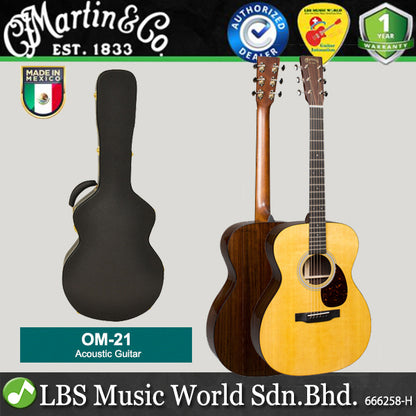 Martin OM-21 Spruce Top Acoustic Guitar (OM21 OM 21)