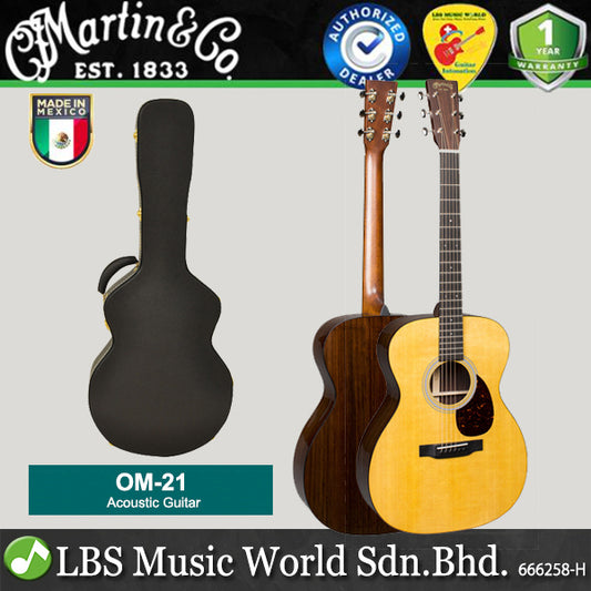 Martin OM-21 Spruce Top Acoustic Guitar (OM21 OM 21)