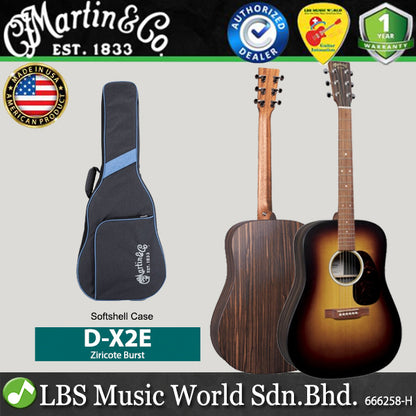 Martin DJR-10E StreetMaster Sapele Top Acoustic Electric Guitar (DJR10E DJR 10E)