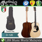 Martin D-12E Dreadnought Sitka Spruce Top Acoustic Electric Guitar With Gig Bag - Sapele (D12E D 12E)