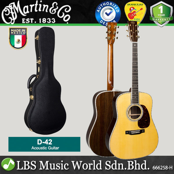Martin D-42 Spruce Top Acoustic Guitar (D42 D 42)