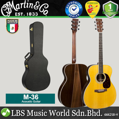 Martin M-36 Spruce Top Acoustic Guitar (M36 M 36)