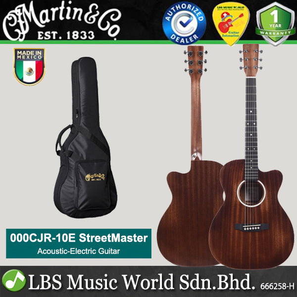 Martin 000CJR-10E Streetmaster Acoustic Electric Guitar ( 000CJR10E 000CJR 10E)
