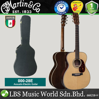 Martin 000-28E Modern Deluxe Spruce Top Acoustic Electric Guitar (00028E 000 28E)