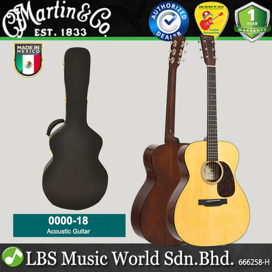 Martin 0000-18 Spruce Top Acoustic Guitar (000018 0000 18)