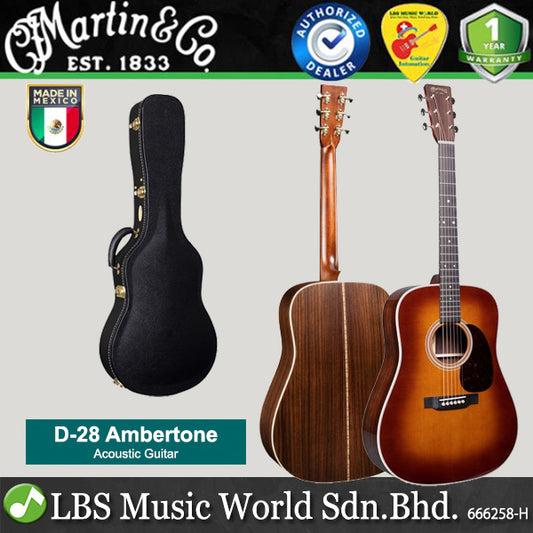 Martin D-28 Ambertone Spruce Top Acoustic Guitar (D28 D 28)