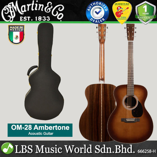 Martin OM-28 Ambertone Spruce Top Acoustic Guitar (OM28 OM 28)