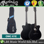 Martin OMC-X1E  Auditorium Acoustic Electric Guitar with Gig Bag - Black (OMC X1E)