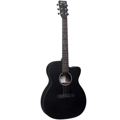 Martin OMC-X1E  Auditorium Acoustic Electric Guitar with Gig Bag - Black (OMC X1E)