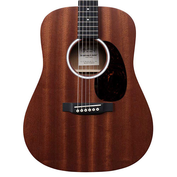 Martin DJR-10 Dreadnought Junior Sapele Spruce Top Acoustic Guitar with Gig Bag (DJR10 DJ 10)