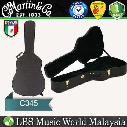 Martin C345 Dreadnought Hard Case Acoustic Guitar Fit to 14 Fret Model