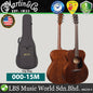Martin 000-15M Auditorium Solid Dark Mahogany Acoustic Guitar with Soft Gig Bag (00015M 000 15M)