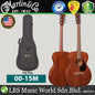 Martin 00-15M Grand Concert Solid Genuine Mahogany Top Back and Side Acoustic Guitar with Soft Gig Bag (0015M 00 15M)