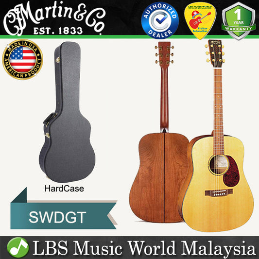 Martin SWDGT Dreadnought Solid Sitka Spruce Top Acoustic Guitar Sustainable Wood Series Special Edition with Case