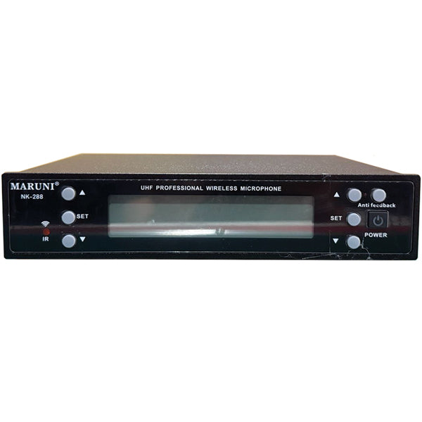 Maruni NK-288 Handheld UHF 2 Wireless Microphone System (NK288)