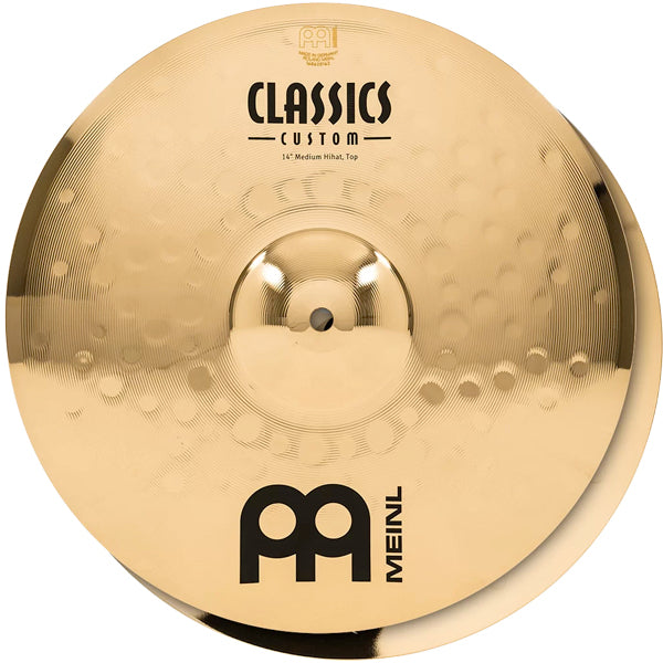 Meinl CC141620 Classics Custom Brilliant Complete Cymbal Set - 14" Hihat / 16" Crash / 20" Ride