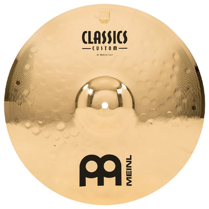Meinl CC141620 Classics Custom Brilliant Complete Cymbal Set - 14" Hihat / 16" Crash / 20" Ride