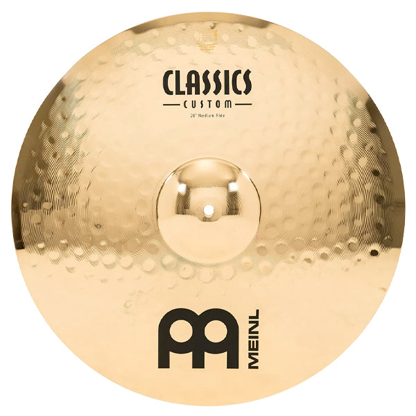 Meinl CC141620 Classics Custom Brilliant Complete Cymbal Set - 14" Hihat / 16" Crash / 20" Ride