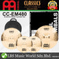 Meinl CCEM480 Classic Custom Extreme Metal Cymbal Set - 14" Hihat / 18" Crash / 20" Ride