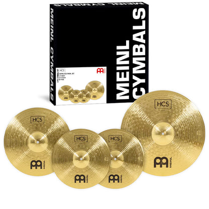 Meinl HCS141620 HCS Complete Cymbal Set - 14" Hihat / 16" Crash / 20" Ride