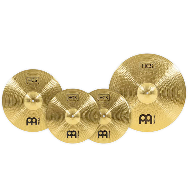 Meinl HCS141620 HCS Complete Cymbal Set - 14" Hihat / 16" Crash / 20" Ride