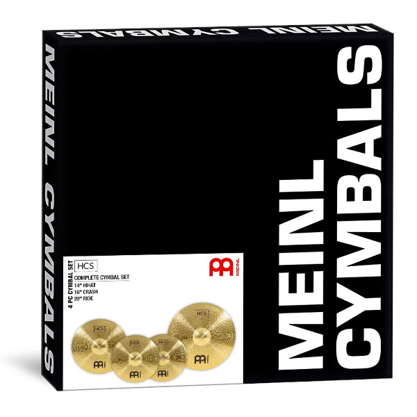 Meinl HCS141620 HCS Complete Cymbal Set - 14" Hihat / 16" Crash / 20" Ride