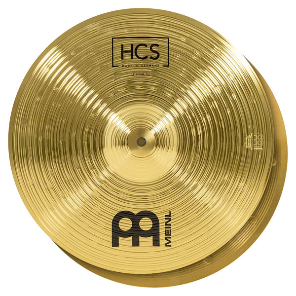 Meinl HCS1418+14 HCS Basic Cymbal Set with 14" Crash, 14" Hihat and 18" Crash Ride