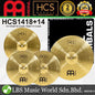 Meinl HCS1418+14 HCS Basic Cymbal Set with 14" Crash, 14" Hihat and 18" Crash Ride