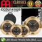 Meinl CCDU141620 Classic Custom Dual Complete Cymbal Set - 14" Hihat / 16" Crash / 20" Ride