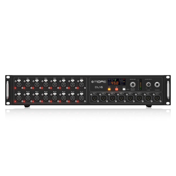 Midas DL16 Stage Box 16 Input 8 Output Microphone Preamplifier Ultranet & Adat Interface (DL 16)