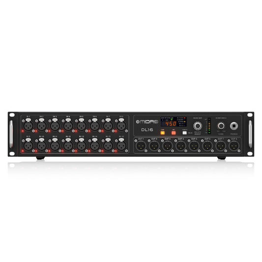 Midas DL16 Stage Box 16 Input 8 Output Microphone Preamplifier Ultranet & Adat Interface (DL 16)