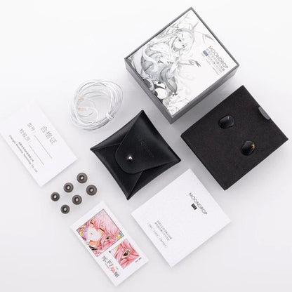 Moondrop CHU II In Ear Monitor Dynamic Wired Earphone with Interchangeable Cable IEMs - Version 2