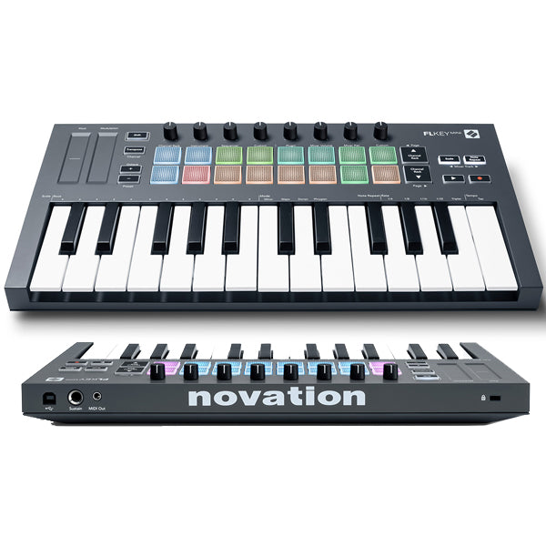 Novation FLkey Velocity Sensitive Keys MIDI Keyboard Controller for FL Studio (FL key)