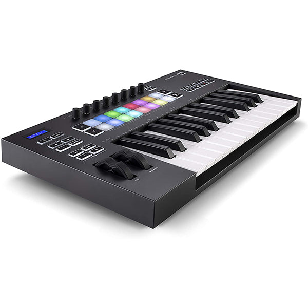 Novation Launchkey 25 MK3 25 Key USB Midi Controller Keyboard with 16 Pad and 8 Knob (Lauch Key MKiii)