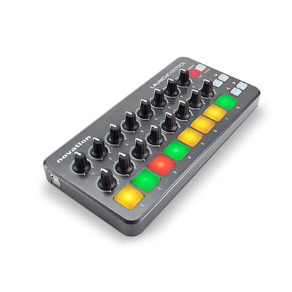 Novation Launch Control With 8 Multicolor Backlit Buttons and 16 Knobs Midi USB Controller