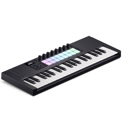 Novation Launchkey Mini 37 MK4 Keyboard Controller with 16 Pads and 2 Touch Strip (Launchkey Mini MK4)