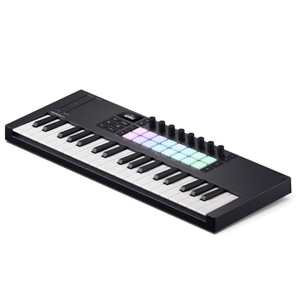 Novation Launchkey Mini 37 MK4 Keyboard Controller with 16 Pads and 2 Touch Strip (Launchkey Mini MK4)