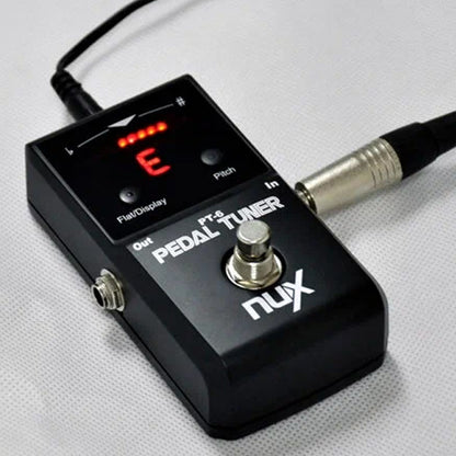NUX PT-6 Pedal Tuner Chromatic Tuning Guitar Effect (PT6 PT 6)