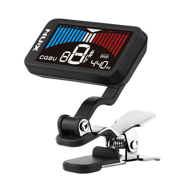 Nux NTU-1 Nu Tune Clip On Metal Tuner for Electric and Bass Guitar (NTU1 NTU 1)
