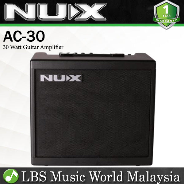 [Discontinued] Nux AC-30 30 Watt Digital Acoustic Guitar Modelling Combo Amp Amplifier Speaker (AC30 AC 30)