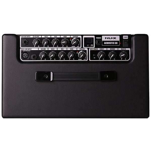 [Discontinued] Nux AC-30 30 Watt Digital Acoustic Guitar Modelling Combo Amp Amplifier Speaker (AC30 AC 30)