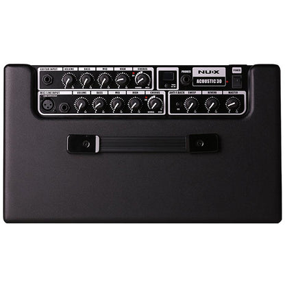 [Discontinued] Nux AC-30 30 Watt Digital Acoustic Guitar Modelling Combo Amp Amplifier Speaker (AC30 AC 30)