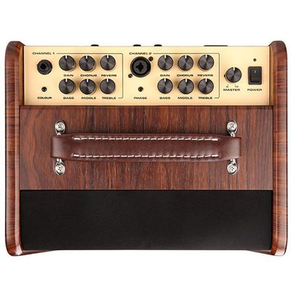 [Discontinued] Nux AC-50 50 Watt Stageman Acoustic Guitar Amp Amplifier with Ambient EFX Speaker (AC50)